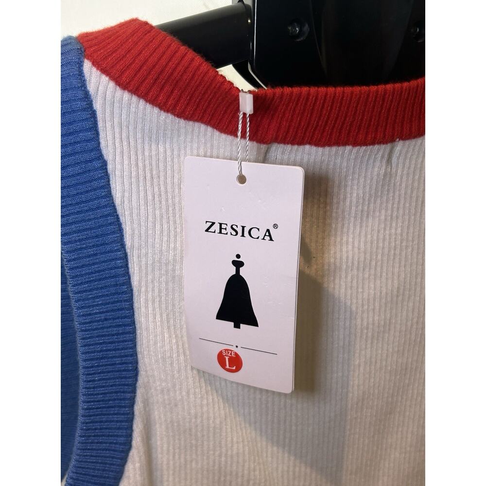 NWT Zesica American Tank Top Women's size L - Picture 3 of 5